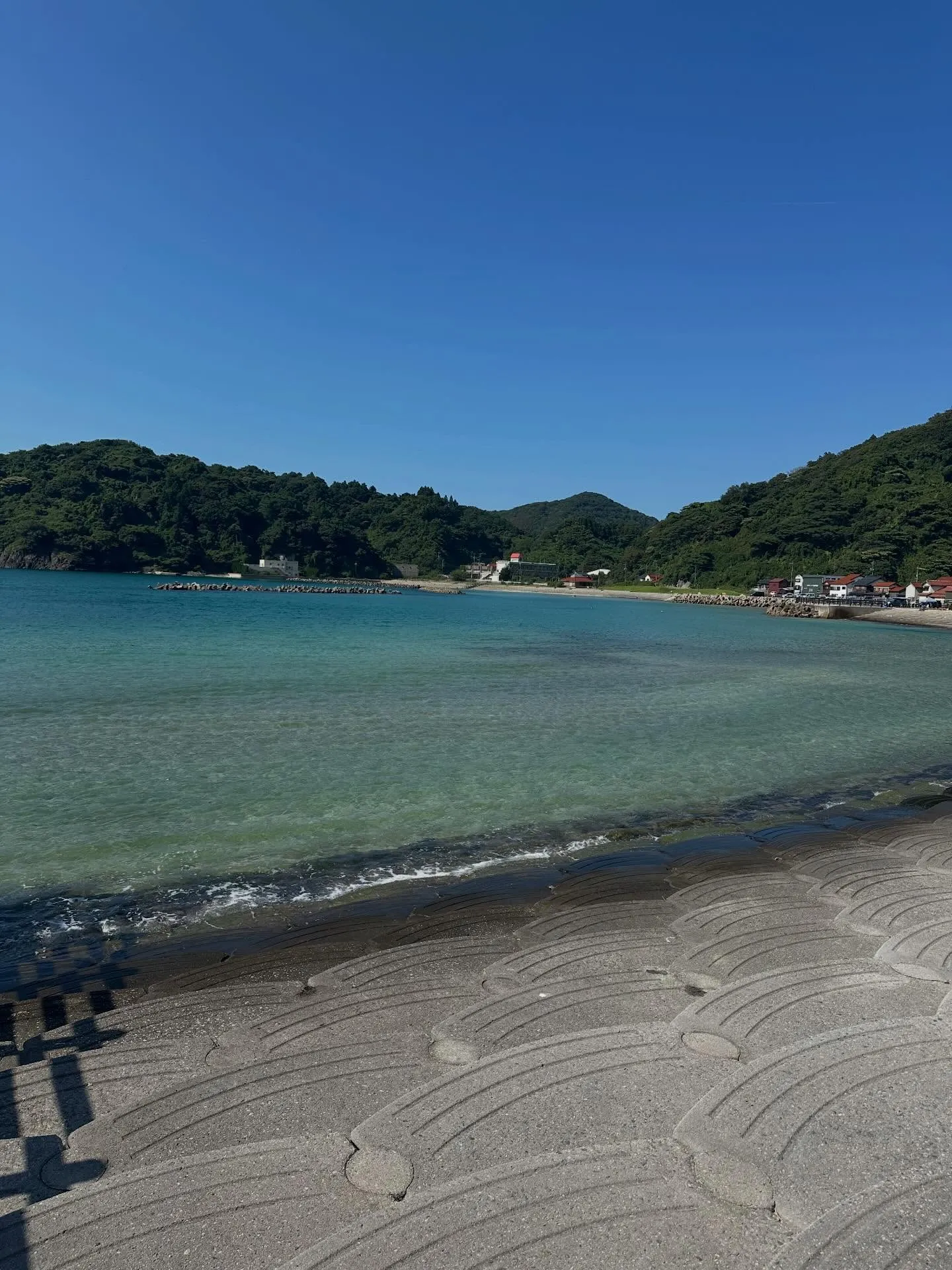 今日は事業承継の仕事で島根町へ